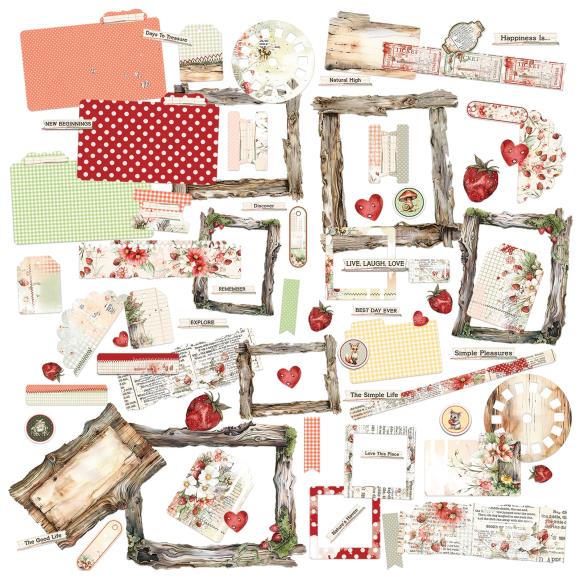 49 And Marketing Die-Cuts Elements, Nature's Haven