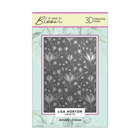 Lisa Horton Crafts 5” x 7” 3D Embossing Folders