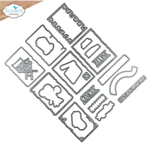 Elizabeth Craft Designs - Movie night ATC Special - Postage as per Actual