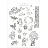 Stamperia Hidden Grove A4 Soft Mould (K3PTA4590)