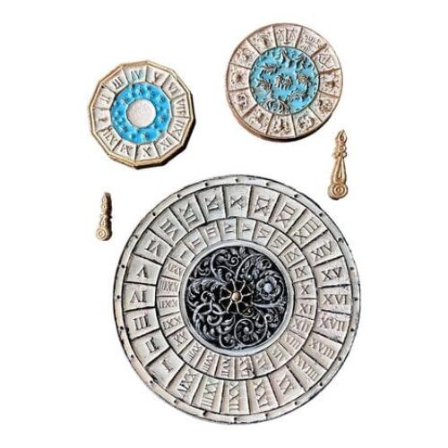 Stamperia Venice City of Art A5 Soft Mould Clocks (K3PTA5673)