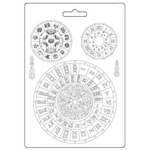Stamperia Venice City of Art A5 Soft Mould Clocks (K3PTA5673)