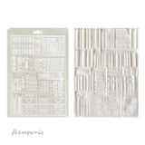 Stamperia Venice City of Art A5 Soft Mould Books (K3PTA5674)