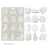 Stamperia Candy Christmas A5 Soft Mould Elements (K3PTA5675)