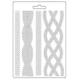 Stamperia Whispering Woods A5 Soft Mould Cords (K3PTA5677)