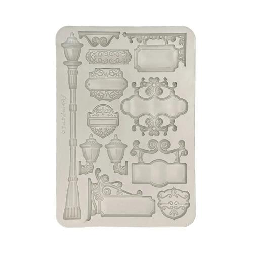 Stamperia Art of Travelling A5 Silicon Mould Plates (KACMA551)