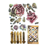 Stamperia House of Roses A5 Silicon Mold Fence (KACMA559)