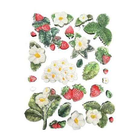 Stamperia Hidden Grove A5 Silicon Mold Strawberries (KACMA575)