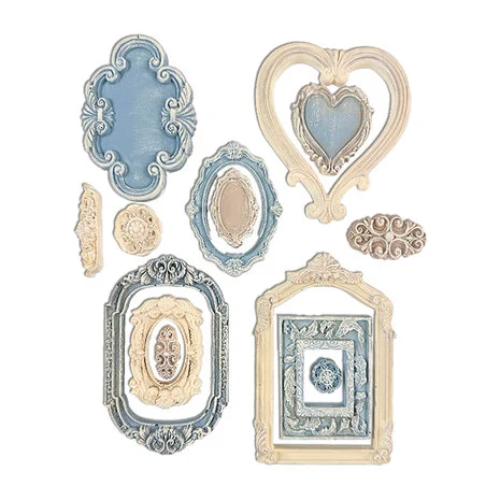 Stamperia Timeless A5 Silicon Mould Frames (KACMA580)