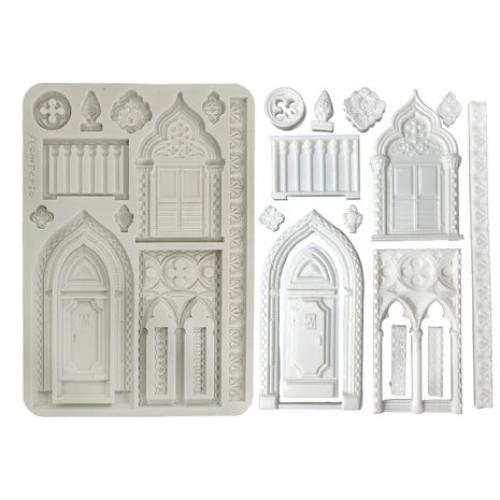 Stamperia Venice City of Art A5 Silicon Mould Architecture (KACMA582)
