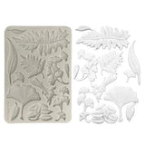 Stamperia Herbarium Silvae A5 Silicon Mould Botanical Leaf Collection (KACMA597)