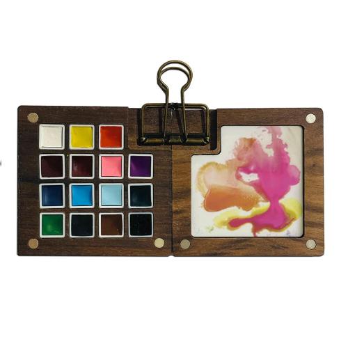 Stamperia Create Happiness Watercolors Paint Set (15pcs) (KAJKIT01) - Postage as per Actual