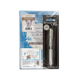 Stamperia Watercolor Kit (Metallic Watercolors/Album/Brush Pen) (KAJSX01)
