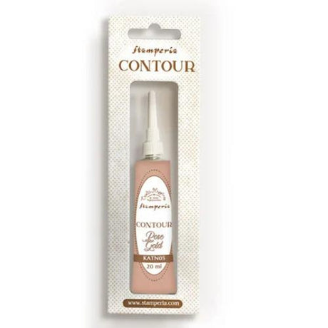Stamperia Create Happiness Contour Liner Rose Gold 20ml (KATN05)