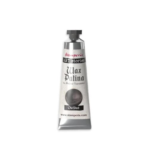Stamperia Art Stories Wax Patina Old Steel 40ml (KECW01)
