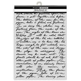 Stamperia Art Stories A3 Big Stencil Writings (KSTDA3005) - Postage as per Actual
