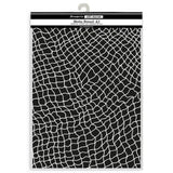 Stamperia Art Stories A3 Big Stencil Fishing Net (KSTDA3009) - Postage as per Actual