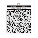 Stamperia Masquerade Thick Stencil 12x12cm Ornaments (KSTDS11)