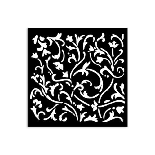 Stamperia Masquerade Thick Stencil 12x12cm Ornaments (KSTDS11)