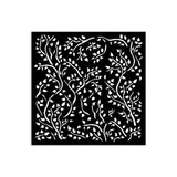 Stamperia House of Roses Thick Stencil 12x12cm Brench Pattern (KSTDS33)