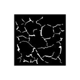 Stamperia Silent Sea Village Thick Stencil 12x12cm Crackle Pattern (KSTDS47)