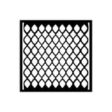 Stamperia Timeless Thick Stencil 12x12cm Net Texture (KSTDS48)