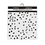 Stamperia Timeless Thick Stencil 12x12cm Petals Texture (KSTDS49)
