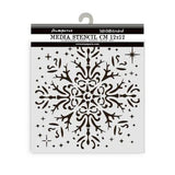 Stamperia The Owl's House Thick Stencil 12x12cm Snowflake (KSTDS52)