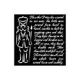 Stamperia - Alice in Christmas Thick Stencil 12x12cm Soldiers (KSTDS58)