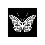 Stamperia Quiet Days Thick Stencil 12x12cm Butterfly (KSTDS65)