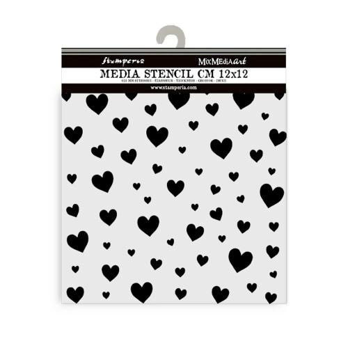 Stamperia Timeless Thick Stencil Selection (8pcs) (KSTDX02)