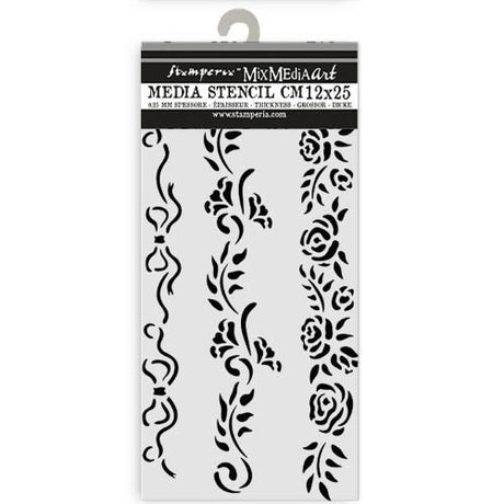 Stamperia Timeless Thick Stencil Selection (8pcs) (KSTDX02)