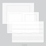 Concord & 9th - Kristina's Finishing Touches Stamp Set (4 x 8), Dies & Stencil Bundle - Postage as per Actual