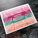 Concord & 9th - Long Line Leaves Stamp Set (6 x 8)