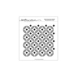 Concord & 9th - Deco Star Easy Repeat Background Stamp(6x6)