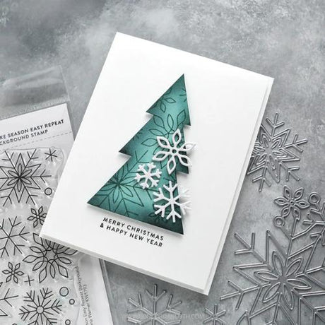 Concord & 9th - Snowflake Season Border Dies