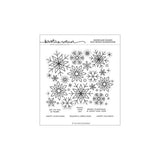 Concord & 9th - Snowflake Season Easy Repeat Background Stamp (6 x 6)