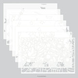Concord & 9th - Big Day Birthday Stamp Set (6 x 8), Die Set, Stencil, Big Day Shadow Dies & Birthday Shadow Dies Bundle - Postage as per Actual