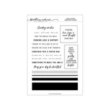 Concord & 9th - Bold Stripes Greetings Stamps (6 x 8)