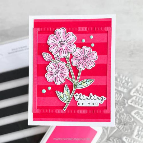 Concord & 9th - Spring Stem Stamps (4 x 6), Stencils & Dies Bundle - Postage as per Actual