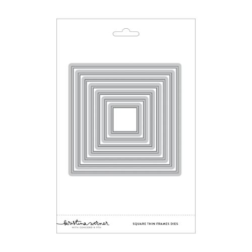 Concord & 9th - Square Thin Frames Dies