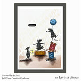 Lavinia Stamps - Reels & Needle Stamp