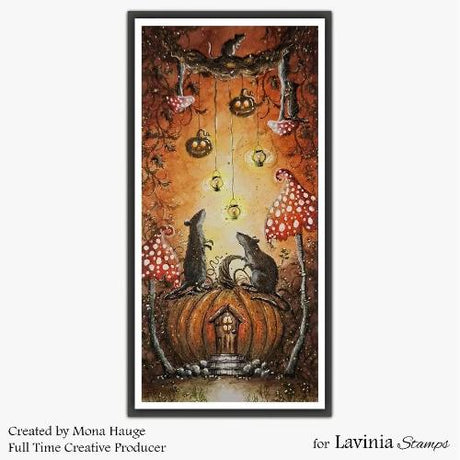 Lavinia Stamps - Ragwort and Strawson Stamp