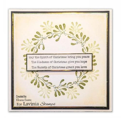 Lavinia Stamps - Christmas Mistletoe Stamp
