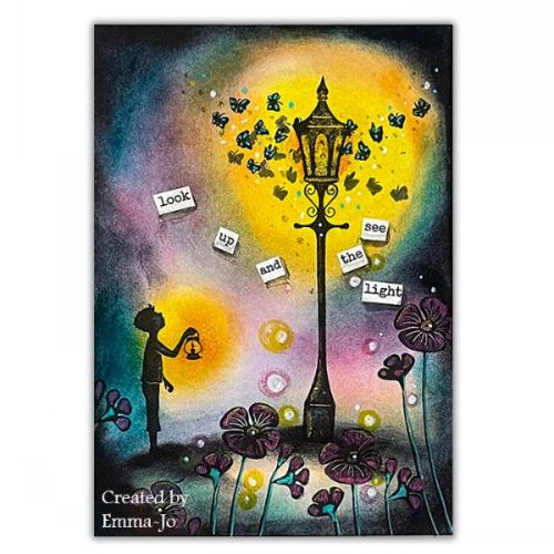 Lavinia Stamps - Street Light Stamp