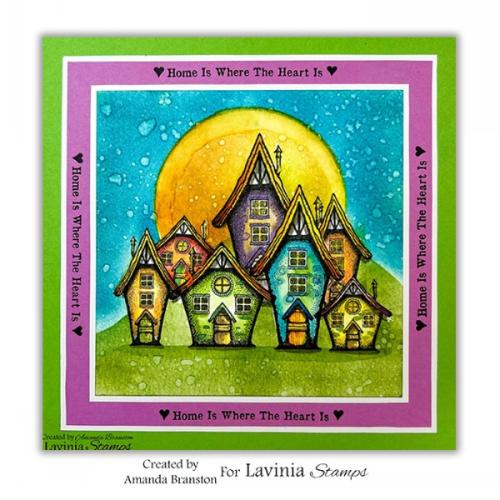 Lavinia Stamps - Woodland Cottages Stamp