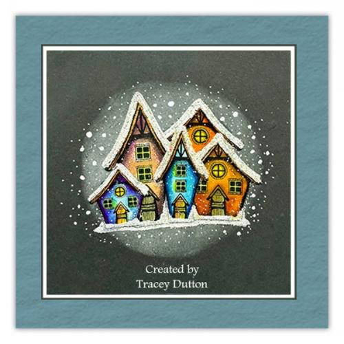 Lavinia Stamps - Woodland Cottages Stamp