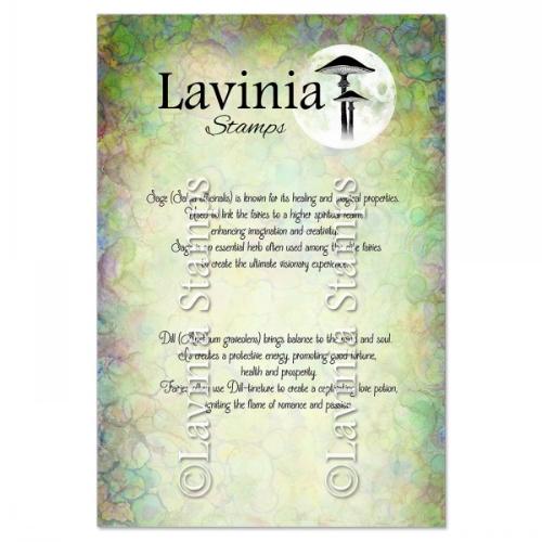 Lavinia Stamps - Dill & Sage Words Stamp