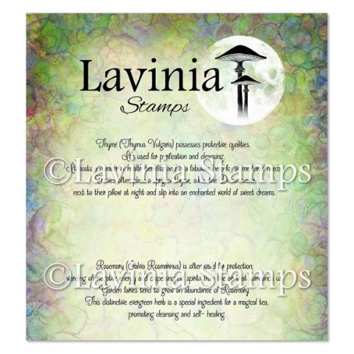 Lavinia Stamps - Thyme & Rosemary Words Stamp