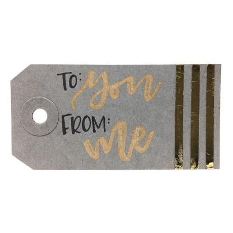 Letter It™ Black & White Assorted Tags, 18pc LES59356